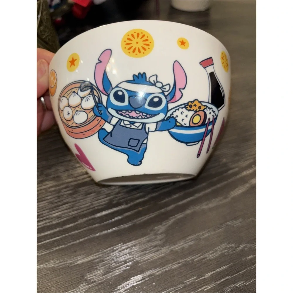 Disney Lilo and Stitch Ceramic Ramen Bowl 20oz‎